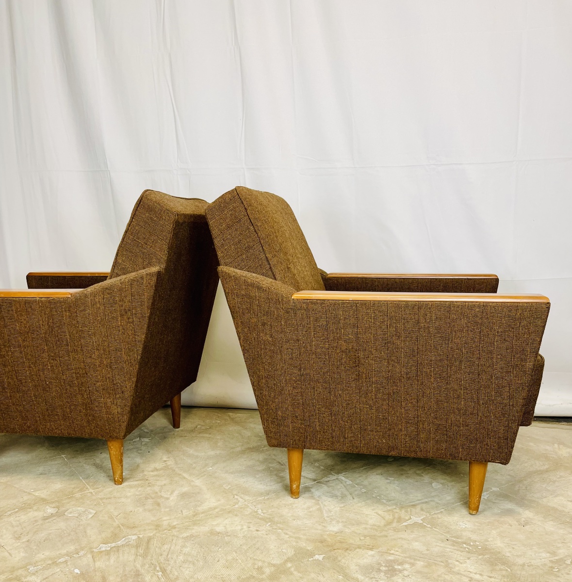 Paire de fauteuils des années 60-photo-3